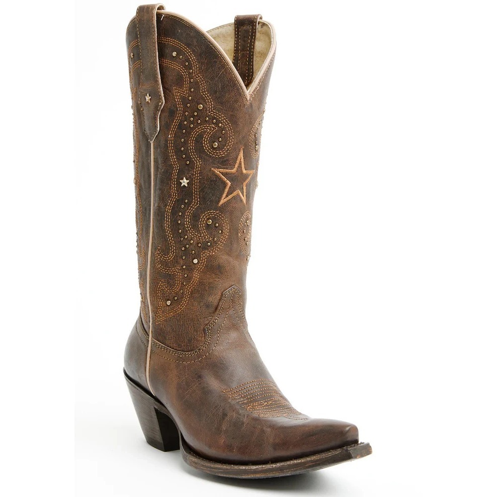 Idyllwind® (Women's 7 B) Star Struck™ Studded Western Boots, Brown - $200